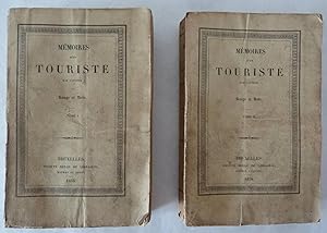 Mémoires d'un touriste . Par l'auteur de Rouge et Noir. 2 tomes.