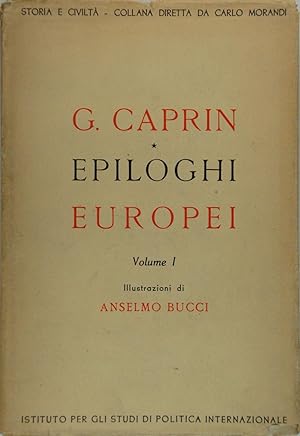 Epiloghi europei (2 volumi)