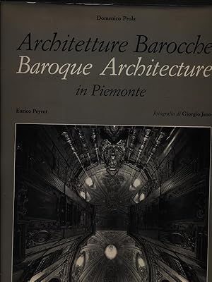 Imagen del vendedor de Architetture barocche in Piemonte a la venta por Librodifaccia
