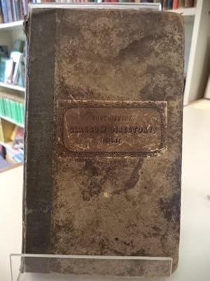 The Post-Office Glasgow Annual Directory for 1843-44. WITH: Reports of Proceedings of the Scottis...