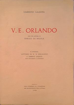 V. E. VITTORIO EMANNUELE ORLANDO