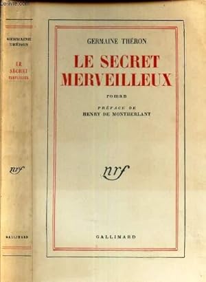 Seller image for LE SECRET MERVEILLEUX. for sale by Le-Livre