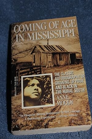 Bild des Verkufers fr Coming of Age in Mississippi zum Verkauf von Wagon Tongue Books