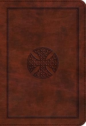 Image du vendeur pour Holy Bible : English Standard Version Compact, Trutone Brown, Mosaic Cross mis en vente par GreatBookPrices