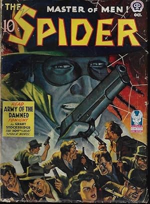 Seller image for THE SPIDER, Master of Men!: October, Oct. 1942 ("Army of the Damned") for sale by Books from the Crypt
