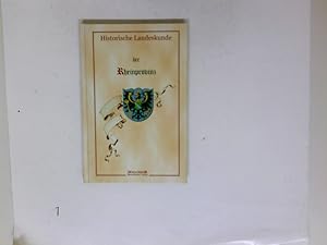 Bild des Verkufers fr Historische Landeskunde der Rheinprovinz von und Fr. Bothe / Geographische Bibliothek zum Verkauf von Antiquariat Buchhandel Daniel Viertel