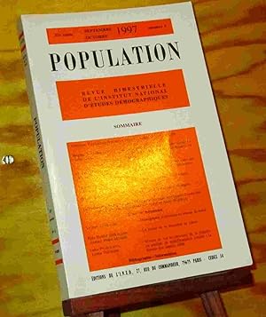 Bild des Verkufers fr POPULATION - NUMERO 5 - 1997 zum Verkauf von Livres 113