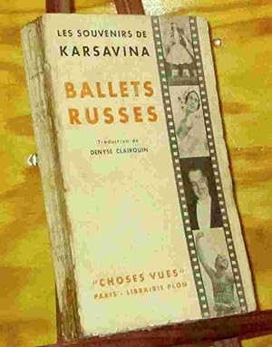 Imagen del vendedor de LES SOUVENIRS DE KARSAVINA - BALLETS RUSSES a la venta por Livres 113