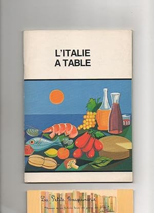 Seller image for L'Italie  table for sale by La Petite Bouquinerie
