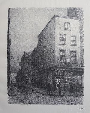 Seller image for House in Houndsditch Lithograph for sale by Roe and Moore