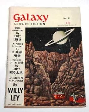Immagine del venditore per Galaxy Science Fiction No 61 venduto da H4o Books
