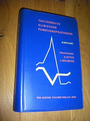 Bild des Verkufers fr Taschenbuch klinischer Funktionsprfungen zum Verkauf von Versandantiquariat Rainer Kocherscheidt