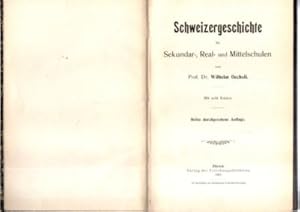 Seller image for Schweizergeschichte fr Sekundar-, Real- und Mittelschulen. for sale by Leonardu