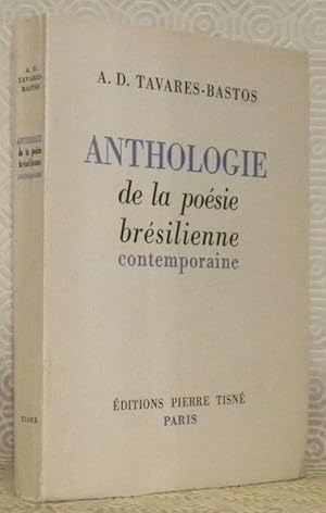 Imagen del vendedor de Anthologie de la posie brsilienne contemporaine. a la venta por Bouquinerie du Varis