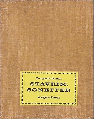 Seller image for Stavrim, Sonetter for sale by Studio Bibliografico Marini