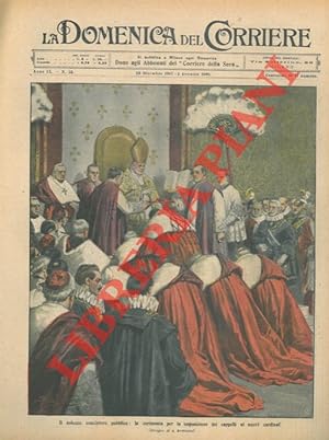 Il solenne concistoro pubblico: la cerimonia per l?imposizione dei cappelli ai nuovi cardinali.