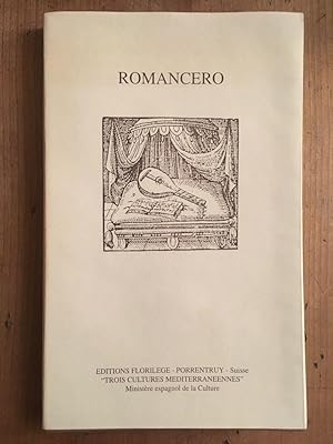 Image du vendeur pour Romancero espagnol ou l'expression potique des trois cultures mditerranennes mis en vente par Librairie des Possibles