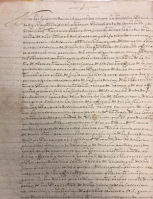 Los Inquisidores de Cataluña-Villa de Olot. Manuscrito del año 1668.
