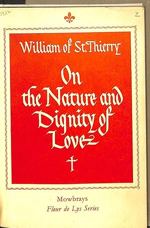 Seller image for On the Nature and Dignity of Love for sale by WeBuyBooks