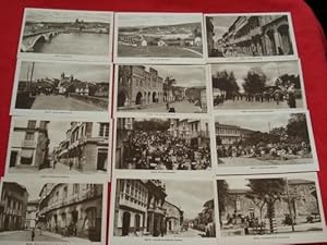 Lote de 12 tarxetas postais de Noia (Noya)- Década de 1920