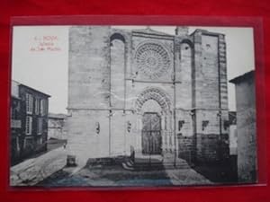 Tarxeta postal: Noia (Noya) -Igrexa de San Martiño. 1920