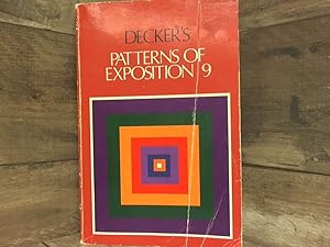 Image du vendeur pour Decker's Patterns of Exposition 9 mis en vente par Archives Books inc.