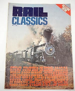 Seller image for Rail Classics November, 1972. Volume 1, No. 1 for sale by Prestonshire Books, IOBA