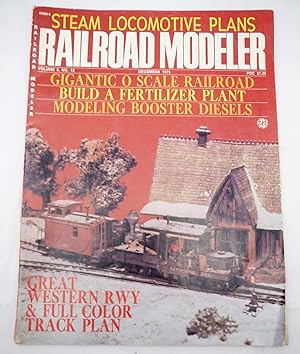 Seller image for Railroad Modeler Magazine, December 1973 (Vol. 3, No. 12) for sale by Prestonshire Books, IOBA