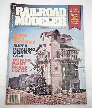 Seller image for Railroad Modeler Magazine, October 1976 (Vol. 6, No. 10) for sale by Prestonshire Books, IOBA