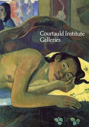 Image du vendeur pour THE COURTAULD INSTITUTE GALLERIES, UNIVERSITY OF LONDON mis en vente par Le-Livre