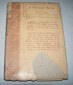 Seller image for A Florentine Revery for sale by Easy Chair Books