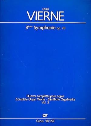 Bild des Verkufers fr Sinfonie Nr.3 op.28fr Orgel zum Verkauf von AHA-BUCH GmbH