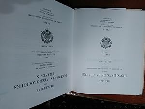 Bild des Verkufers fr Repertoire des Documents Necrologiques Francois. (Obituaires Tome VII Supplement) zum Verkauf von Antiquariat Thomas Nonnenmacher