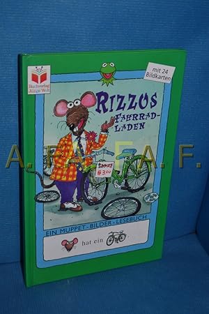 Seller image for Rizzos Fahrradladen : [mit 24 Bildkarten]. geschrieben von Alison Inches. Ill. von Rick Brown / Muppet-Bilder-Lesebuch for sale by Antiquarische Fundgrube e.U.