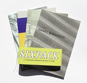 Image du vendeur pour SIXPACK - 3 x 2 Positionen zeitgenssischer Kunst: Daniel Burkhardt & Stephan Mrsch - 44flavours & ATAK - Paula Mller & Stephan Mrsch, Sebastian Bag : Daniel Burkhardt & Stephan Mrsch - 44flavours & ATAK - Paula Mller & Stephan Mrsch, Sebastian Bag, Dt/engl mis en vente par AHA-BUCH