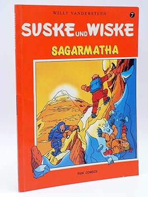 Seller image for SUSE UND WISKE 7. SAGARMATHA (Willy Vandersteen) Standaard Uitgeverij, 2000. LNEA CLARA. EN BELGA for sale by Libros Fugitivos
