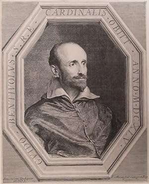 Portrait of Italian Cardinal, statesman and historian Guido Bentivoglio [1579-1644].