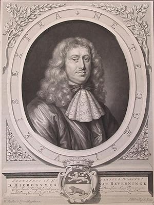 Portrait of Hieronymus Van Beverningk [1614-1690], Dutch statesman and diplomat, Mayor of Gouda.