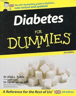 Bild des Verkufers fr DIABETES FOR DUMMIES zum Verkauf von Le-Livre