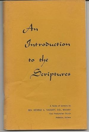 Seller image for An Introduction To The Scriptures for sale by Alan Newby
