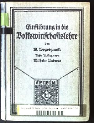 Seller image for Einfhrung in die Volkswirtschaftslehre Wissenschaft und Bildung, 113 for sale by books4less (Versandantiquariat Petra Gros GmbH & Co. KG)