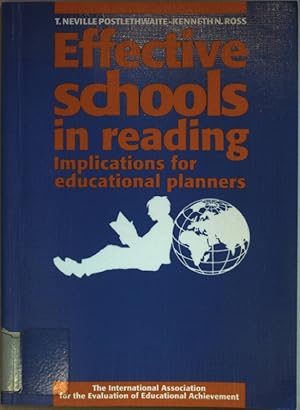 Seller image for Effective schools in reading: implications for educational planners. for sale by books4less (Versandantiquariat Petra Gros GmbH & Co. KG)