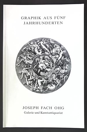 Imagen del vendedor de Graphik aus fnf Jahrhunderten; Katalog 65; a la venta por books4less (Versandantiquariat Petra Gros GmbH & Co. KG)