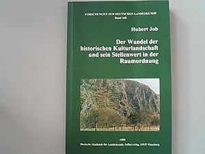 Bild des Verkufers fr Der Wandel der historischen Kulturlandschaft und sein Stellenwert in der Raumordnung: Eine historisch-, aktual- und prognostische-geographische Betrachtung traditioneller Weinbau-Steillagen und ihres bestimmenden Strukturmerkmals Rebterrasse, diskutiert am Beispil rheinland-pflzischer Weinbaulandschaften. Forschungen zur deutschen Landeskunde. zum Verkauf von Antiquariat Bookfarm