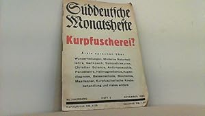 Immagine del venditore per 30. Jg., 2 / 1932 Themenheft: Kurpfuscherei. venduto da Antiquariat Uwe Berg