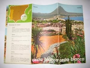 Folleto Turistico - Tourist Brochure: COSTA BLANCA. España.