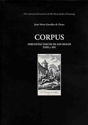 Imagen del vendedor de Corpus. Fabulistas vascos de los siglos XVIII y XIX . a la venta por Librera Astarloa
