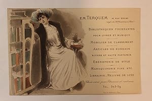 Carte de la librairie Emile Terquem bibliothèques