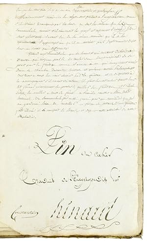 [Manuscript:] [Extracts from l'Encyclopédie, &c].