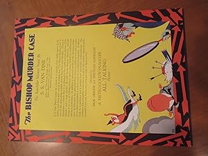 Imagen del vendedor de The Bishop Murder Case: The Best-Seller Mystery Novel By S. S. Van Dine. A Metro-Goldwyn-Mayer All-Talking Picture a la venta por Arroyo Seco Books, Pasadena, Member IOBA